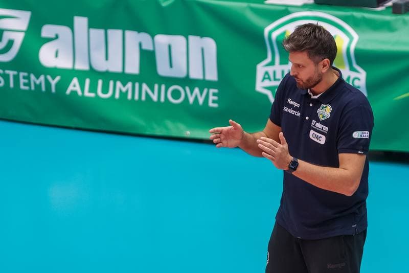 Volleyball. PlusLiga. Aluron CMC Warta Zawiercie - GKS Katowice. 05.11.2023