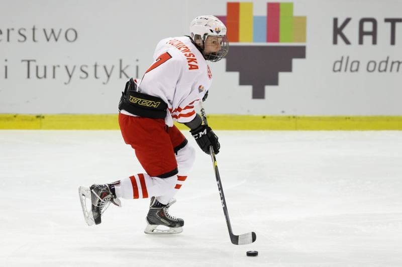 Ice Hockey. Women's World Championship. Poland - Slovakia. 08.04.2017