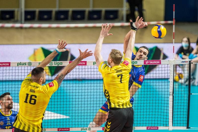 Volleyball. PlusLiga. GKS Katowice - PSG Stal Nysa. 19.02.2022