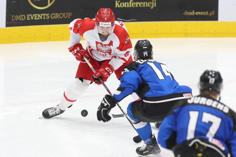 Ice Hockey. Euro Ice Hockey Challenge. Poland - Estonia. 09.11.2023