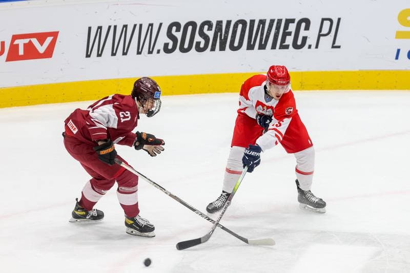 Ice Hockey. Euro Ice Hockey Challenge. Poland - Latvia. 10.11.2023