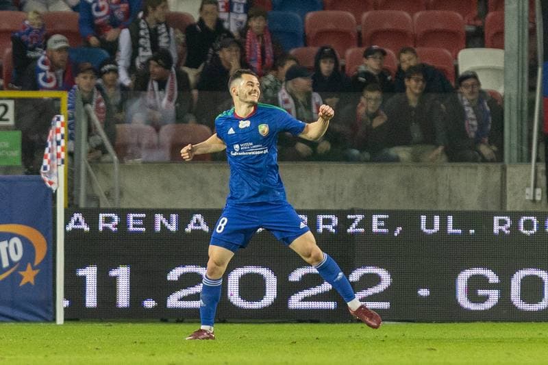 Football. PKO BP Ekstraklasa. Gornik Zabrze - Miedz Legnica. 12.11.2022