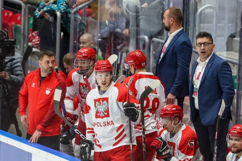 Ice Hockey. Euro Ice Hockey Challenge. Poland - Latvia. 10.11.2023