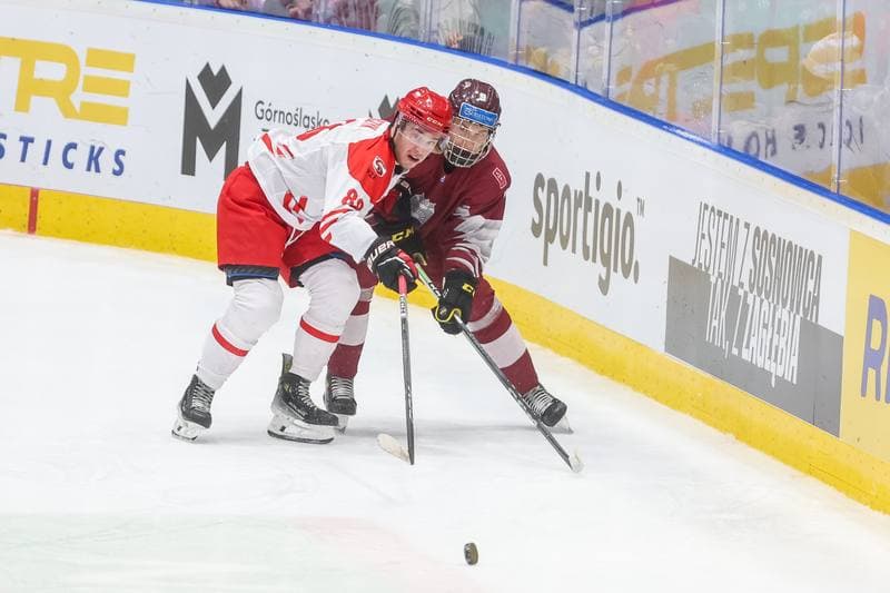 Ice Hockey. Euro Ice Hockey Challenge. Poland - Latvia. 10.11.2023