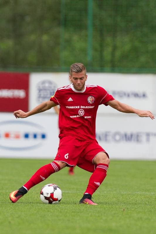 Football. Fortuna Narodni Liga. Fotbal Trinec - Olympia Praha. 19.08.2017