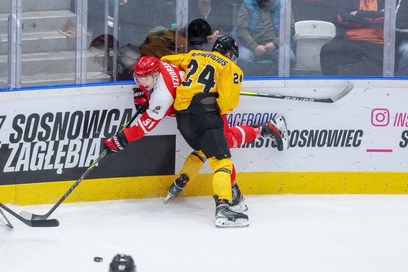 Ice Hockey. EIHC. Poland - Lithuania. 11.11.2023