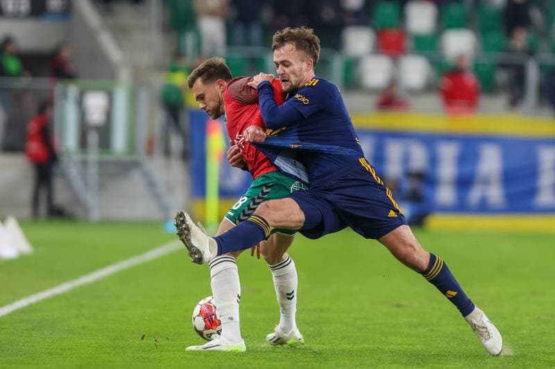 Football. Fortuna I Liga. Zaglebie Sosnowiec - Arka Gdynia. 12.11.2023