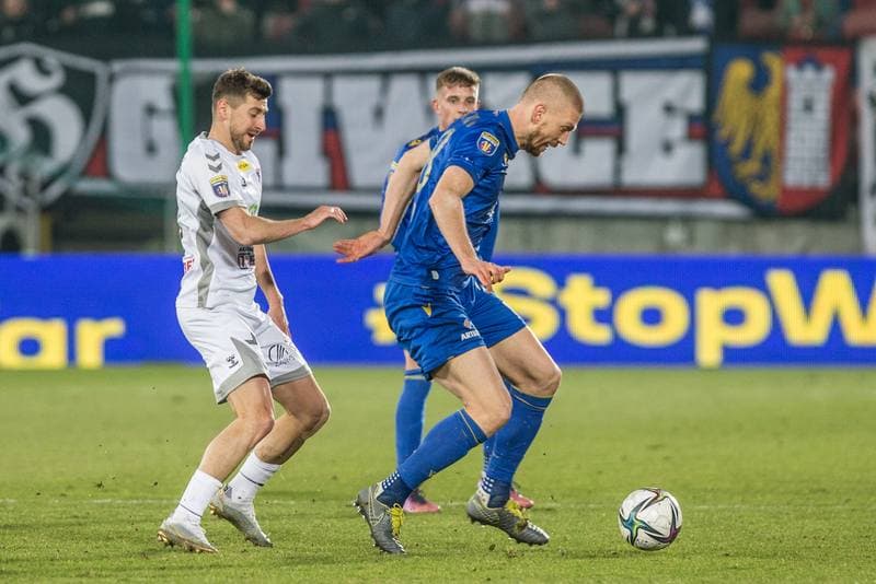 Football. Fortuna Puchar Polski. Gornik Zabrze - Lech Poznan. 02.03.2022