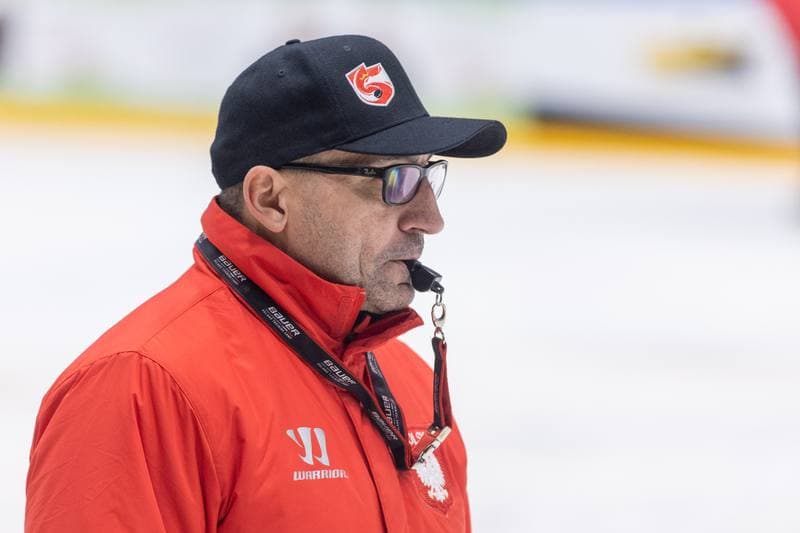 Ice Hockey. Poland national team. Training. 13.12.2022
