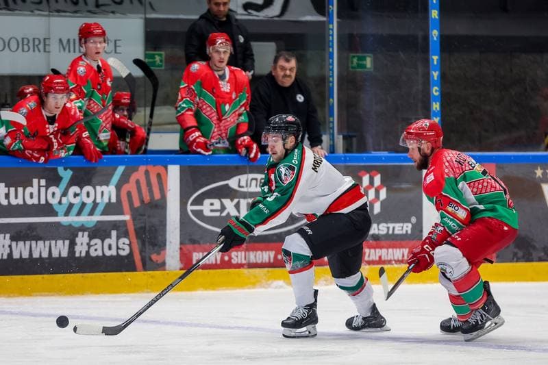 Ice Hockey. Tauron Hokej Liga. GKS Tychy - Zaglebie Sosnowiec. 15.11.2023