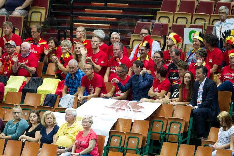 Volleyball. CEV EuroVolley. Netherlands - Belgium. 28.08.2017