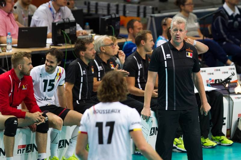 Volleyball. CEV EuroVolley. Netherlands - Belgium. 28.08.2017