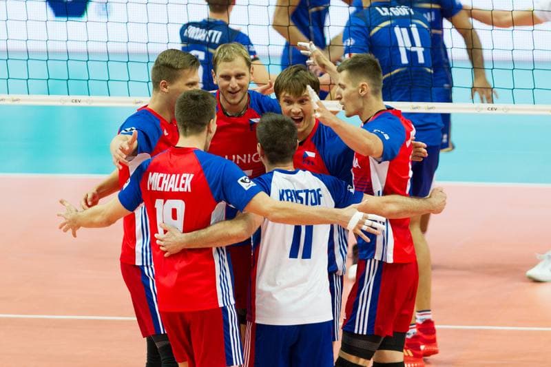 Volleyball. CEV EuroVolley. France - Czech Republic. 30.08.2017