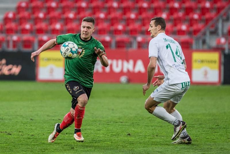Football. Fortuna I Liga. GKS Tychy - Radomiak Radom. 20.04.2021