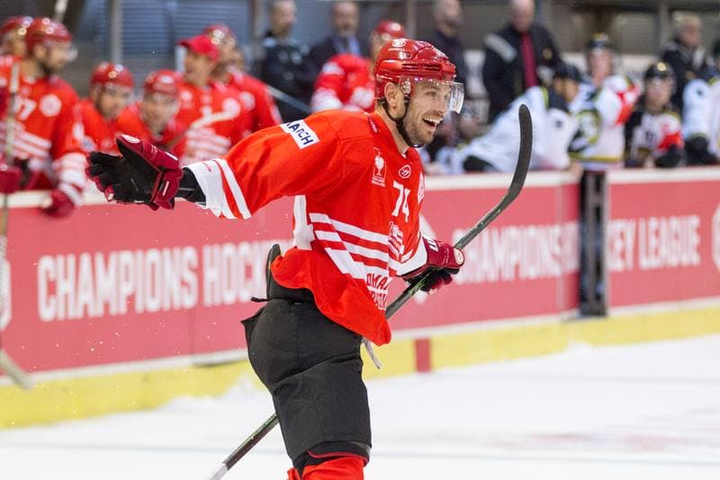 Ice Hockey. Champions Hockey League. Comarch Cracovia Krakow - Brynas IF. 03.09.2017