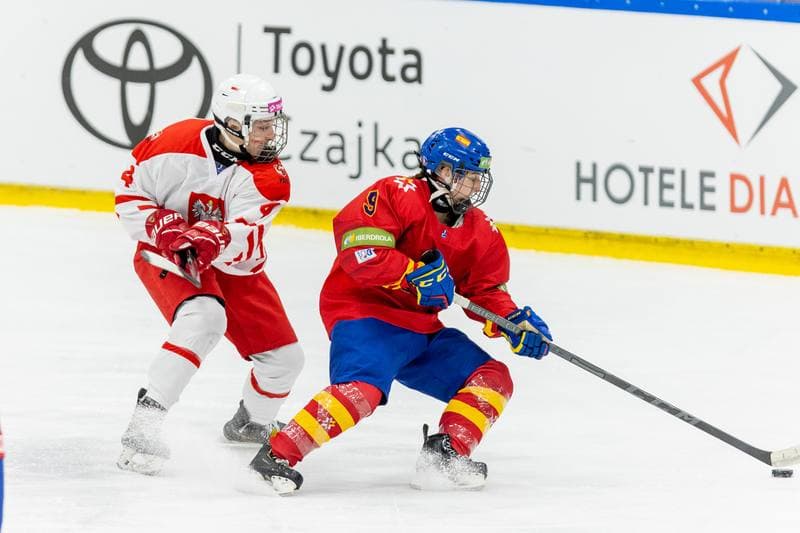 Ice Hockey. Women's U18 World Championship Division 1B. Poland - Spain. 13.01.2023
