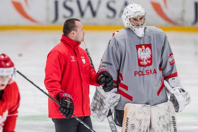 Ice Hockey. Poland national team. Training. 11.05.2021