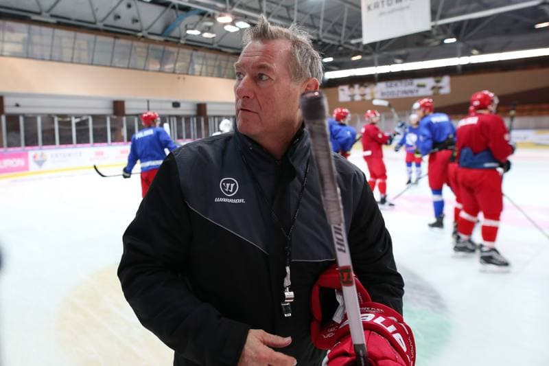 Ice Hockey. Poland national team. Training. 27.09.2017