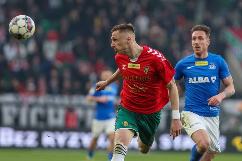 Football. Fortuna I Liga. Zaglebie Sosnowiec - Ruch Chorzow. 15.04.2023