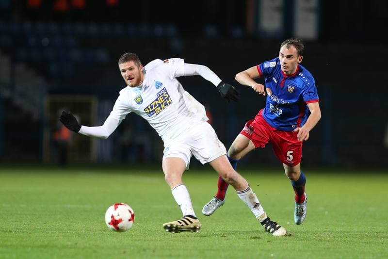 Football. Nice I Liga. Ruch Chorzow - Odra Opole. 29.10.2017