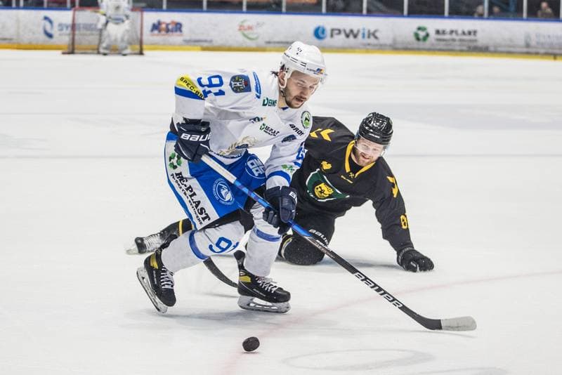 Ice Hockey. Polska Hokej Liga. Re-Plast Unia Oswiecim - GKS Katowice. 07.04.2022