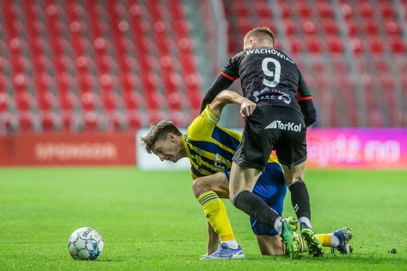 Football. Fortuna I Liga. GKS Tychy - Arka Gdynia. 07.04.2022