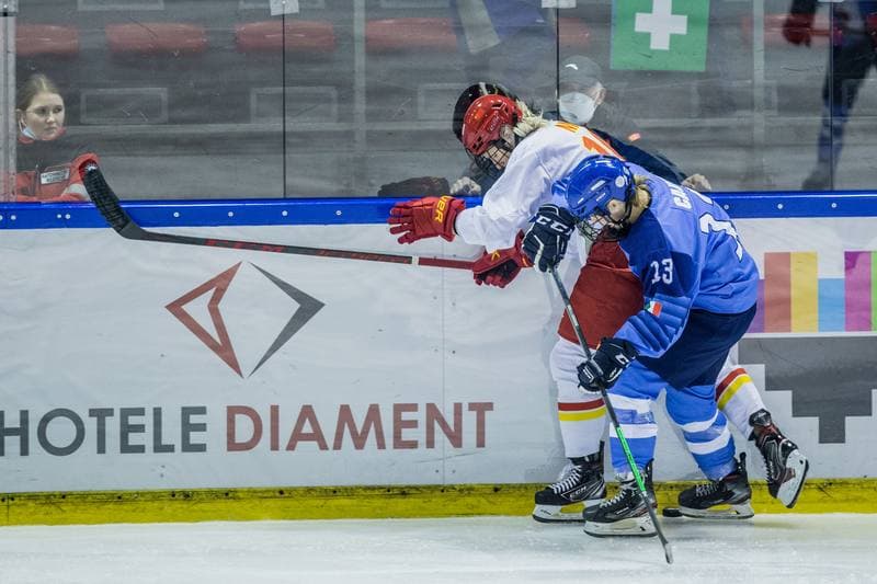 Ice Hockey. Women's World Championship Division 1 Group B. Italy - China. 09.04.2022