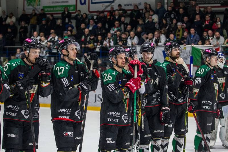 Ice Hockey. Polska Hokej Liga. JKH GKS Jastrzebie - GKS Tychy. 10.04.2022