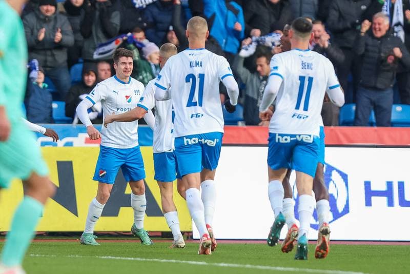 Football. Fortuna:Liga. Banik Ostrava - Slavia Prague. 17.12.2023