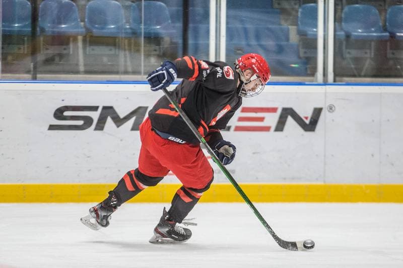 Ice Hockey. Poland national team. Training. 13.12.2021