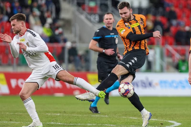 Football. Fortuna I Liga. Zaglebie Sosnowiec - Chrobry Glogow. 19.12.2023