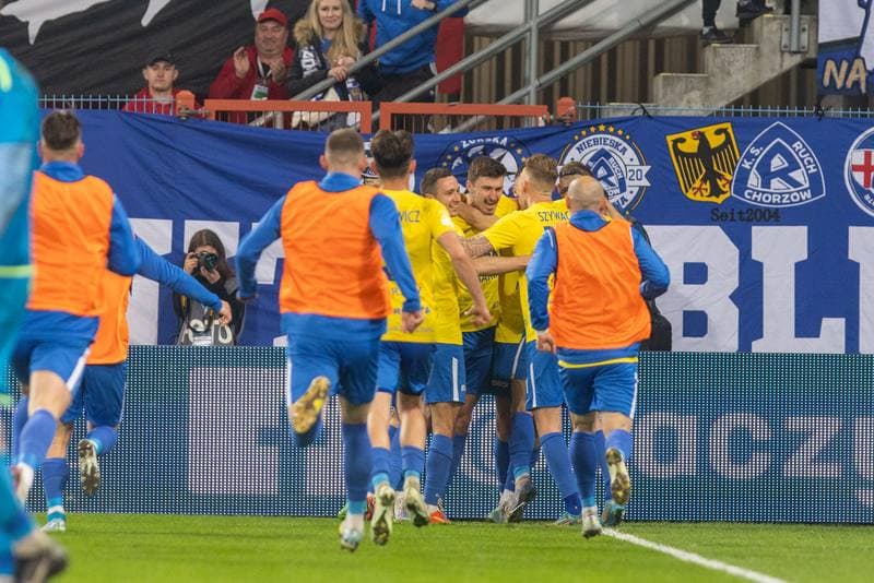 Football. Fortuna I Liga. Ruch Chorzow - Odra Opole. 19.05.2023