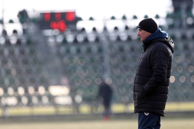 Football. Sparing. MFK Karvina - Piast Gliwice. 20.01.2018