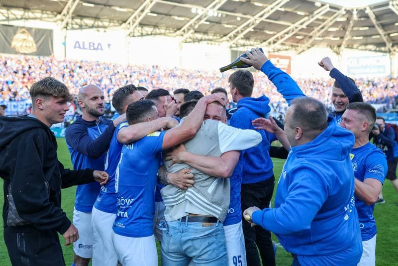 Football. Fortuna I Liga. Ruch Chorzow - GKS Tychy. 03.06.2023