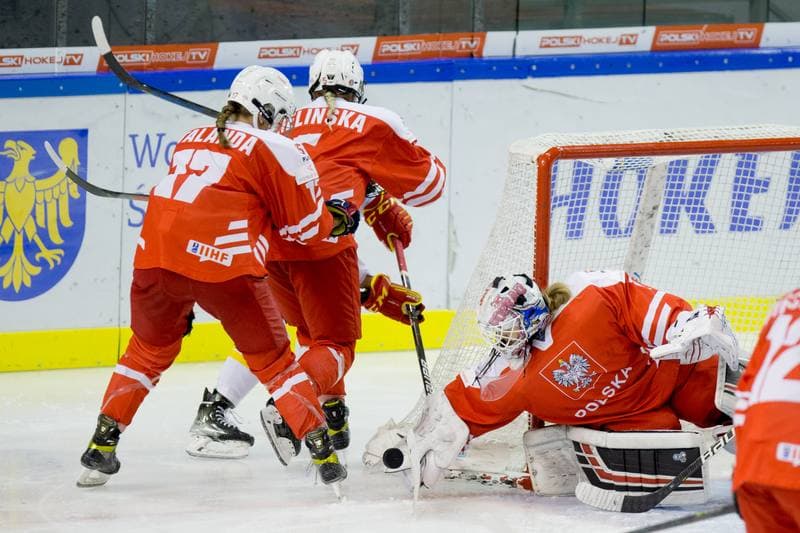 Ice Hockey. Women's World Championship Division 1B. Poland - China. 14.04.2022