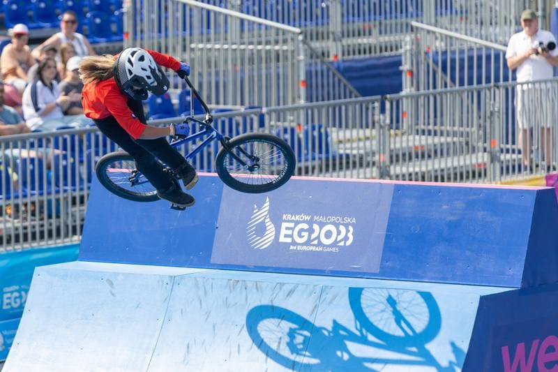 BMX. European Games 2023. Men's Park Final. 22.06.2023