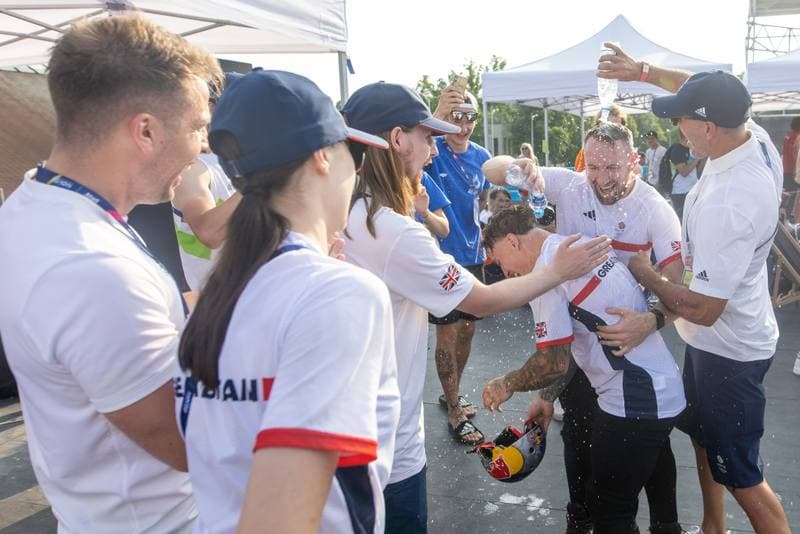 BMX. European Games 2023. Men's Park Final. 22.06.2023