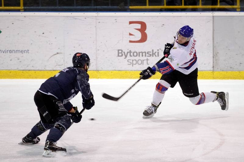 Ice Hockey. Polska Hokej Liga. Polonia Bytom - MH Automatyka Gdansk. 20.02.2018