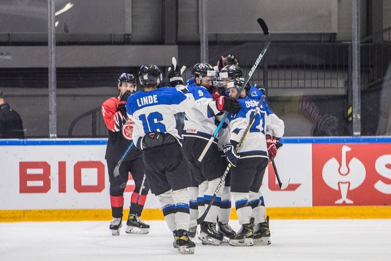 Ice Hockey. World Championship Division 1 Group B. Japan - Estonia. 28.04.2022