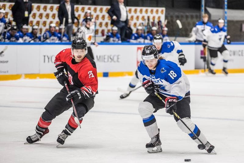 Ice Hockey. World Championship Division 1 Group B. Japan - Estonia. 28.04.2022