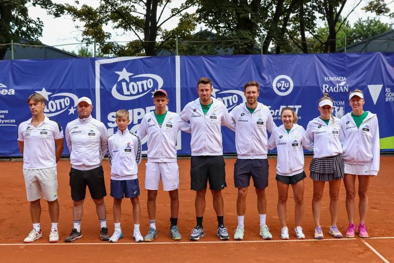 Tennis. Lotto SuperLiga. Gornik Bytom - Advantage Bielsko-Biala. 23.07.2023