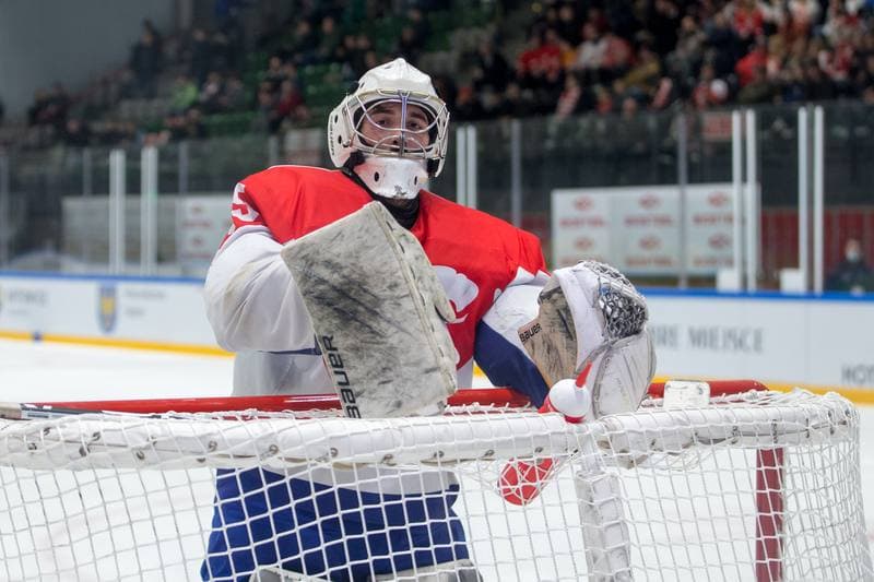 Ice Hockey. World Championship Division 1 Group B. Serbia - Poland. 29.04.2022