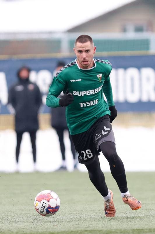 Football. Sparing. GKS Tychy - Hutnik Krakow. 13.01.2024