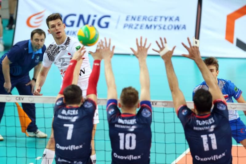 Volleyball. CEV Champions League. Jastrzebski Wegiel - ZAKSA Kedzierzyn-Kozle. 14.03.2018