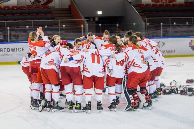 Ice Hockey. Women's World Championship Division 1B. Korea - Poland. 11.04.2022