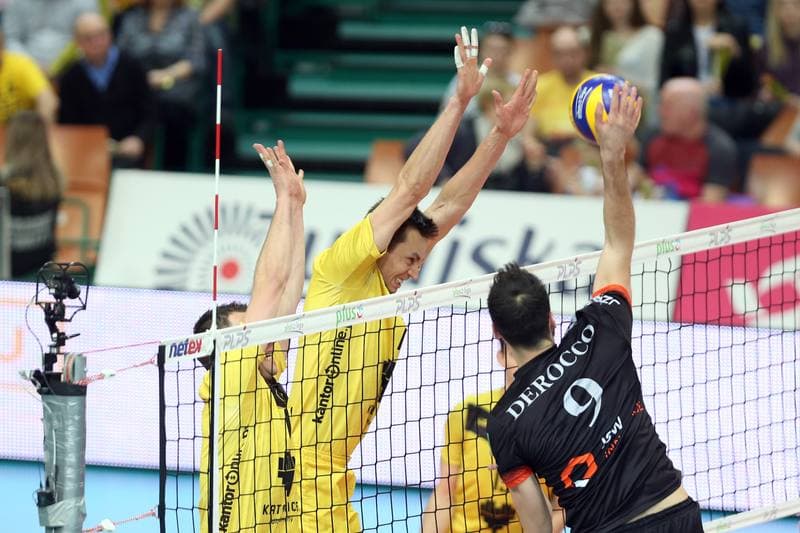 Volleyball. PlusLiga. GKS Katowice - Jastrzebski Wegiel. 25.03.2018