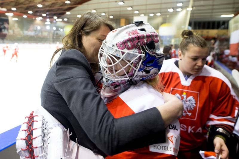 Ice Hockey. Women's World Championship Division 1B. Poland - Italy. 12.04.2022