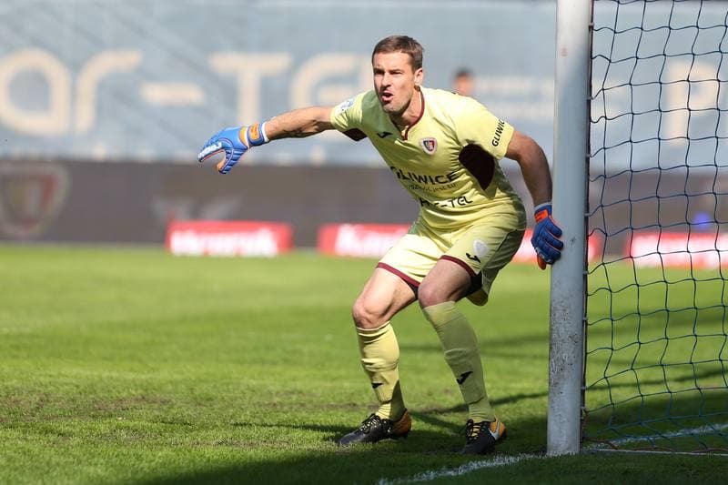 Football. Lotto Ekstraklasa. Piast Gliwice - Pogon Szczecin. 21.04.2018