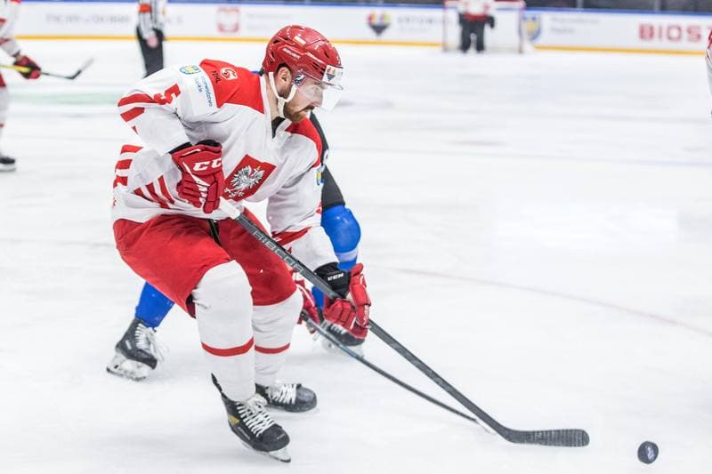 Ice Hockey. World Championship Division 1 Group B. Poland - Estonia. 26.04.2022