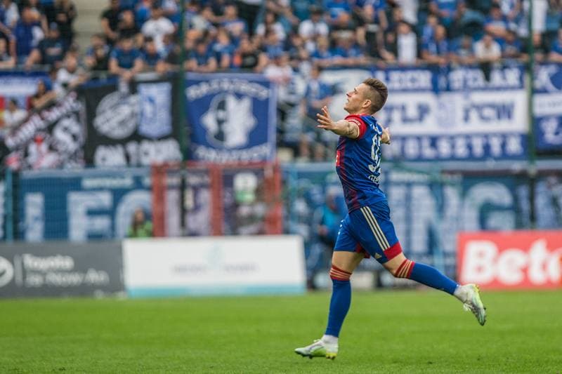 Football. PKO BP Ekstraklasa. Piast Gliwice - Lech Poznan. 08.05.2022
